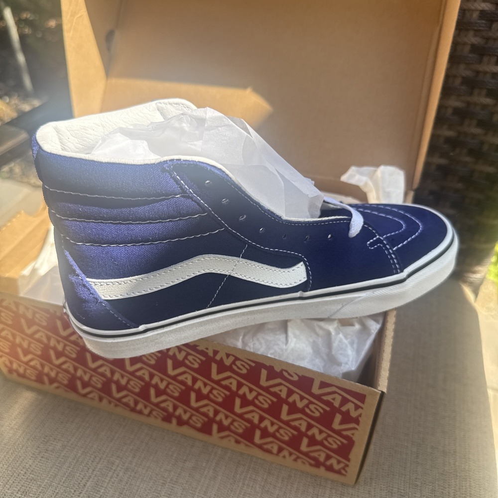 Vans Sk8-Hi Color Theory Beacon Blue Men 5.5 Women 7 VN000D5IBYM New
